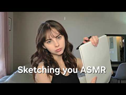 ASMR Drawing Your Portrait | Soft Spoken Roleplay | LOFI