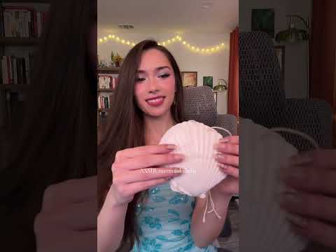 #ASMR meraid shell sounds 🐚 i couldnt tell how i felt about this one... what did you think?