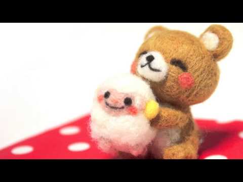 【ASMR】ニードルフェルトの音(ロングバージョン)/Binaural needle felt sounds(long ver.)【音フェチ】