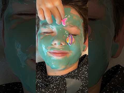 ASMR Giving My Son A Facial