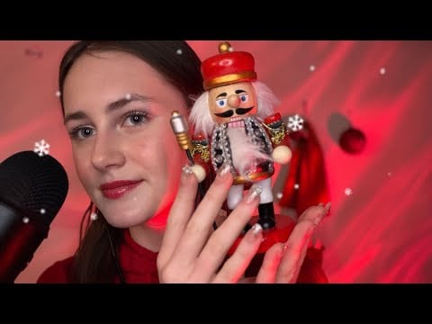 ASMR avec des décorations de NOËL 🎄 