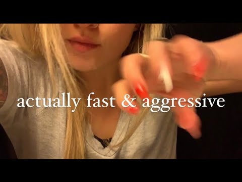 💥FAST & AGGRESSIVE ASMR NO TALKING VERY UNPREDICTABLE 😉 RANDOM TRIGGERS LOFI