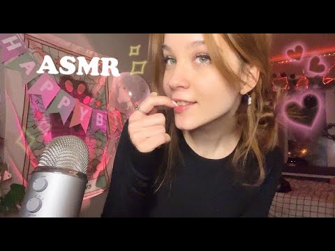 💫 ASMR СКРЕТЧИНГ 💫 НЕРАЗБОРЧИВЫЙ ШЕПОТ /  MIC SCRATCHING  *fabric sounds, tapping