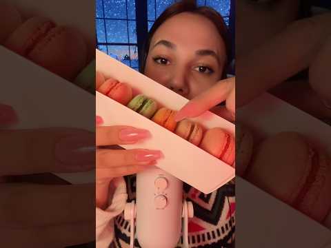 MACARONS 🍬 MUKBANG ASMR #asmr #hsyasmr #macarons #mukbang #recommendations