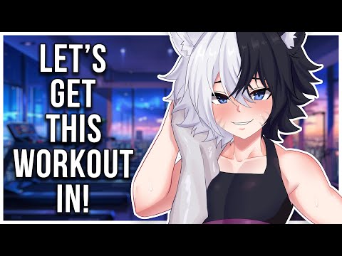 ASMR Roleplay | Femboy Gym Partner Helps You Crush Your Workout 💪