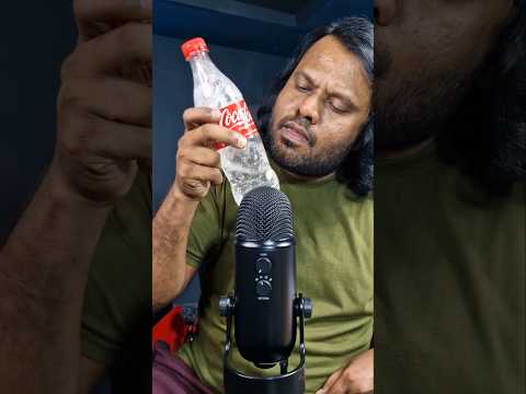 ASMR Water Bottle Shaking Sounds #shorts