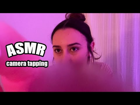 ASMR camera tapping + hand movements + mouth sounds ⋆｡°✩*️✮⋆｡°✩