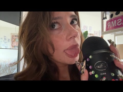 ASMR 100% sensitivity mouth sounds 🫠