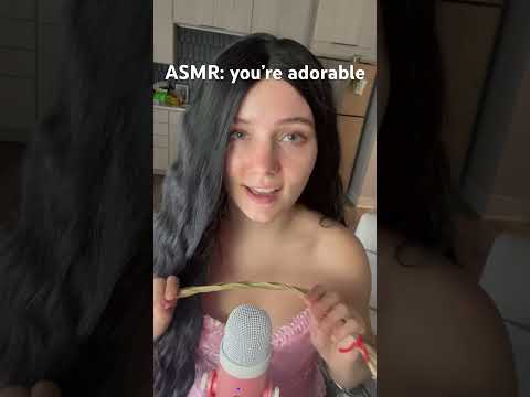you're adorable 🤍#asmr #girlfriendasmr #eyecontact #whispering #cozyvibes