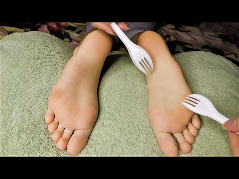 ASMR Compilation | 1 Hour of Foot Scratching & Toes Cracking