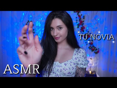 ASMR TU NOVIA TE CUIDA 💖 BARBERÍA Y ATENCIÓN PERSONAL PARA DORMIR