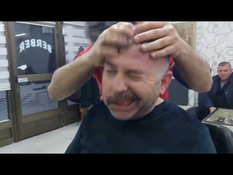 ASMR TURKISH BARBER SLEEP HYPNOSIS ,BARBER VISIT,BACK MASSAGE ,HAIR WASHING
