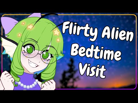 Alien girl visits your bedroom [F4A] [ASMR Roleplay]