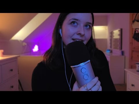 I tried ASMR...again (upclose whisper ramble)