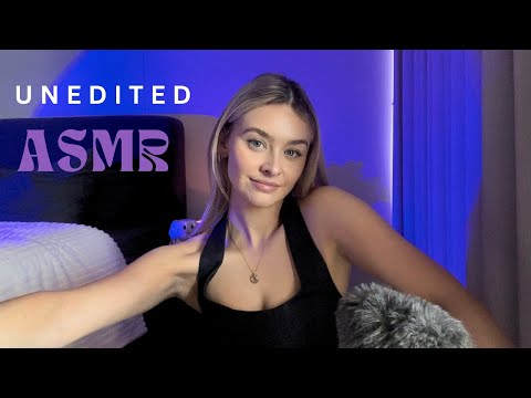 [4K] A Very Unedited ASMR Video (Soft Ramble & Relaxing Sounds)