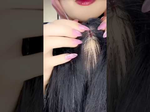 Scalp Check #asmr #relax #shorts