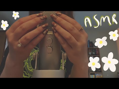 ASMR - Mic Scratching (long nails)