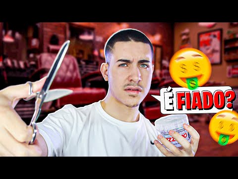 ASMR, mas VOCE NÃO PAGOU o CABELEIREIRO!! ✂️