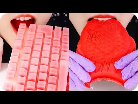 WEIRD FOOD ASMR COMPILATION #17 🐤