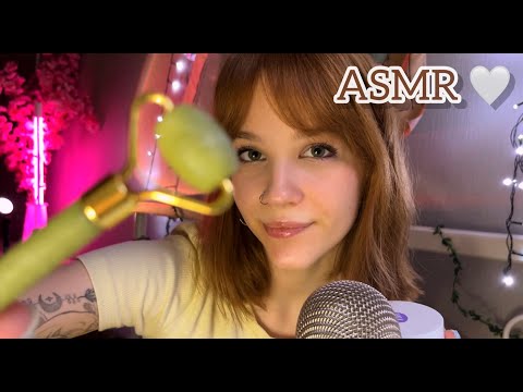 ♥ ASMR уход за кожей лица ♥ Skin care