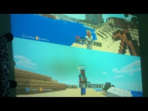 Playing Minecraft 😨