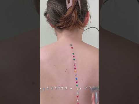 Asmr back exam #asmr #asmrsounds #asmrvideo #relaxing #relax #satisfying #satisfyingvideo #tingles