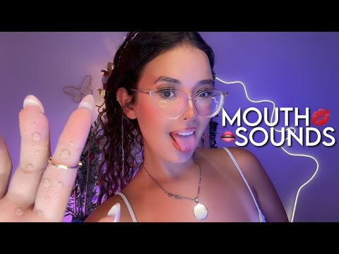 ASMR: SONS DE BOCA DELICAD0S e INTENS0 👄☁️ | mouth sounds