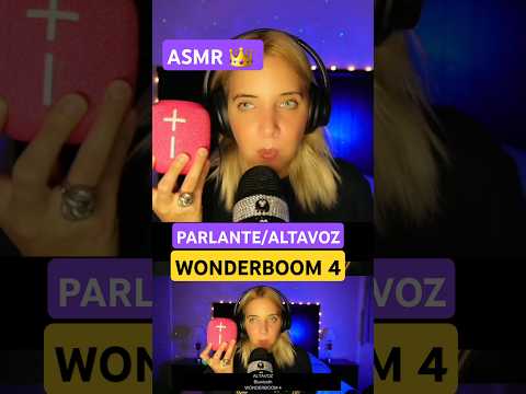 ASMR WONDERBOOM 4 #ASMR #parlantebluetooth #altavozbluetooth #wonderboom4 #tecnología #asmrespañol