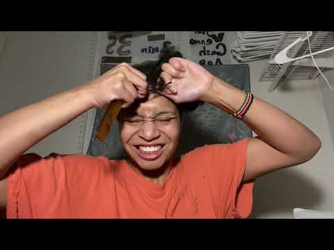 ASMR - Un Braiding my Braids (part 2)