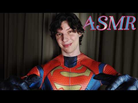 ASMR Superman gives you a back and shoulder massage