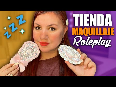 ASMR Roleplay VENDEDORA de MAQUILLAJE Bonito #FlowerKnows