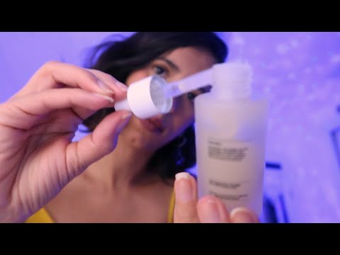 ASMR | FAZENDO SUA SKINCARE ANTES DE DORMIR