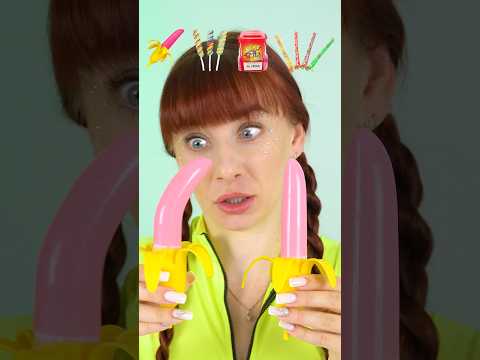 ASMR Pink Gummy Jelly Bananas, Lollipops, Jelly Twists #mukbang