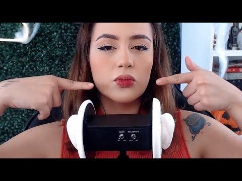 [ASMR] Um vídeo inteiro SÓ DE BEIJINHOS