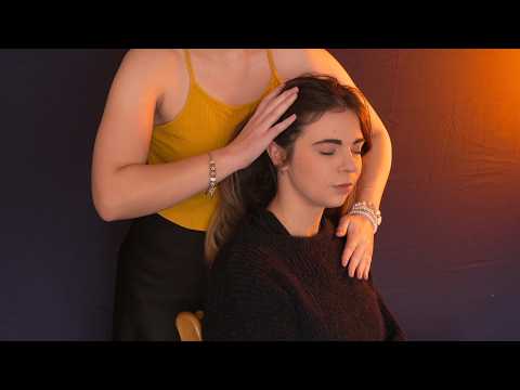 ASMR | Swedish Scalp Massage Techniques on a Real Person