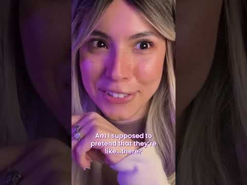 Influencer tries ASMR