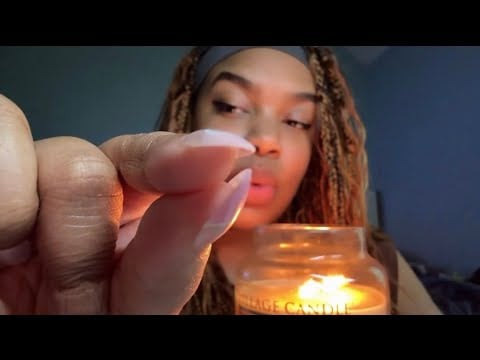 ASMR | Burning Bad Vibes + Mouth Sounds ✨| brieasmr