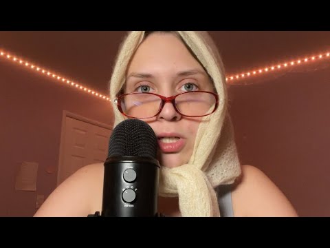 ASMR Fast And Aggressive/ Super chaotic, mic brushing, mouth sounds, hand sounds. A lot of yapping