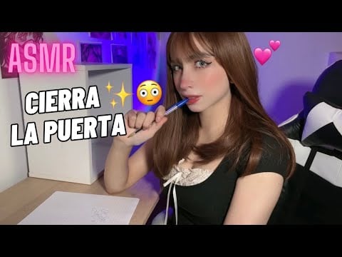 Mi papá es el profe… y SI NOS VE 😳🔥 ASMR Roleplay 