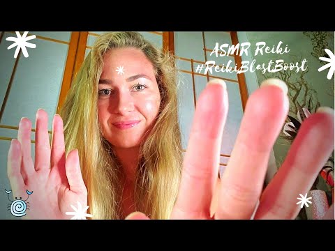 ASMR Reiki | 🌟Your Quick Energy Boost🌟 Reiki Master Healing | #ReikiBlastBoost 💖Ep. 16💖