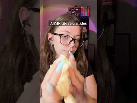 ASMR Glove crinkles with latex gloves