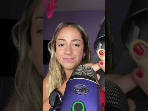 ASMR TAPPING 💜 #asmr #relax #mouthwhisper #argentina #dormir