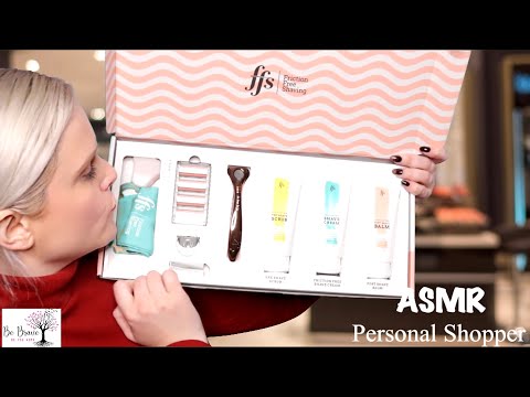ASMR Personal Shopper Roleplay - Cosmetic shop: Razor & Products
