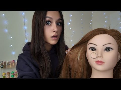 ASMR| Obsessed girl breaks in your room and gives you a PIERCING😟