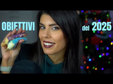 ASMR ita - ✅ OBIETTIVI e BUONI PROPOSITI per il 2025 • Intense Whispering