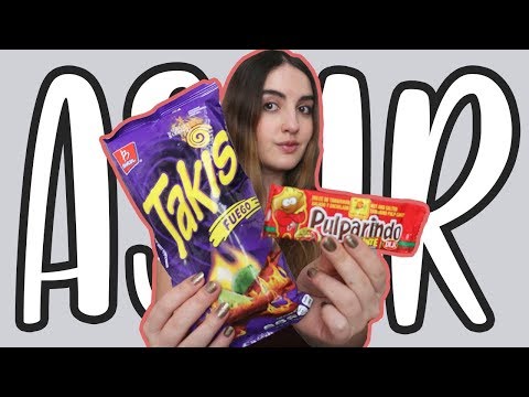 ASMR - PROBANDO DULCES MEXICANOS