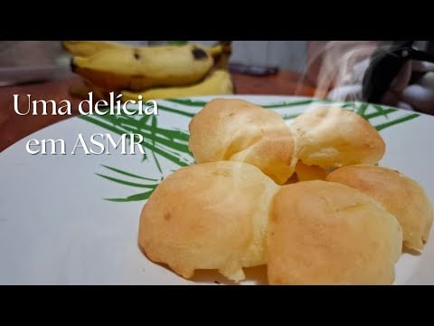Asmr: receita de pão de queijo fácil