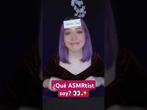 ⭐¿Qué ASMRtist soy hoy? Parte... no sé 👀💜 ASMR edición chip clip