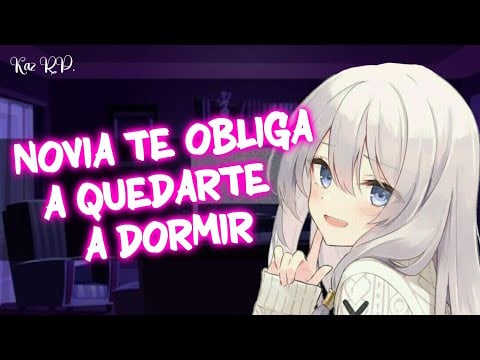 ASMR Novia te obliga a quedarte a dormir | Roleplay | Soft Spoken | breathing sounds  | @kazasmrrp🦋