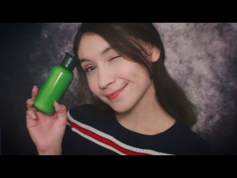 ASMR | Skincare Routine On You~